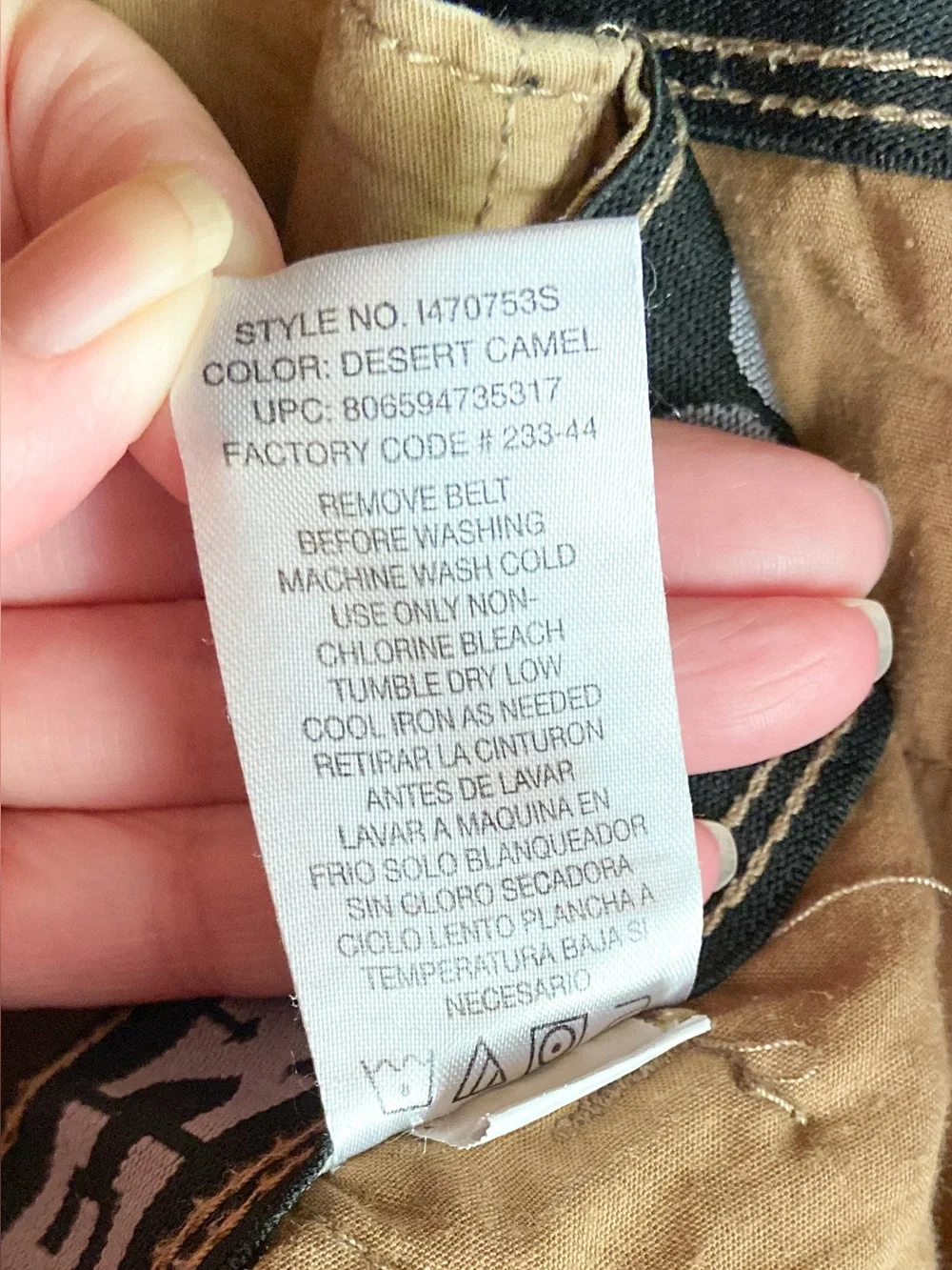 Iron Flex Stretch Twill Cargo Shorts Tan Flex Waistband Gorpcore Size 40